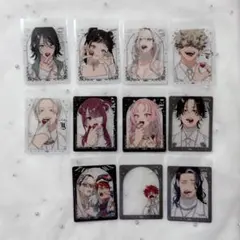 極楽街 クリアフレークシート　イラストカード ジャンプSQ. 付録