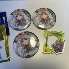 学園アイドルマスター 人狼潜む文化祭からの脱出 缶バッジ カラビナ　紫雲清夏