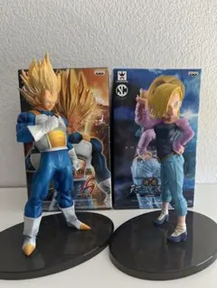 ドラゴンボール 造形天下一武道会6 ベジータ　人造人間18号　セット売り