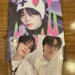 stray kids スキズ 楽-star ポストカード アイエン トレカ