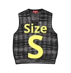 トップス Supreme Speckled Zip Up Sweater Vest M Supreme Speckled Zip Up Sweater Vest 