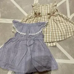 ブランシェス　ワンピース　2着セット