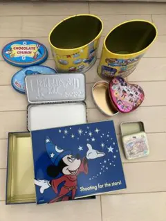 ディズニー 空き缶 6個セット
