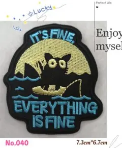 No.040 黒猫 IT'S FINE EVERYTHING IS FINE