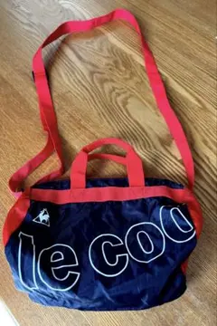 le coq sportif ショルダーバッグ ネイビー/レッド　コンパクトのサムネイル