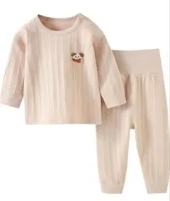 ベビー パジャマ 腹巻き付き 上下セット 赤ちゃん スリープウェア 長袖