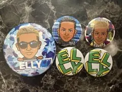 ELLY 缶バッジ 6個セット