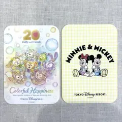 ディズニー 20周年 ステッカー【2種類セット】