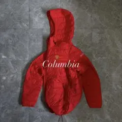 【美品‼️】　Colombia 軽量 ダウン レッド　S