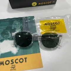 MOSCOT サングラス クリアフレーム グリーンレンズ