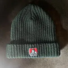 BEN DAVIS ダークグリーン ニット帽