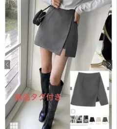インパン付きスリット台形ミニスカート fo1791 grl