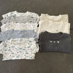 西松屋cottoli長袖95cm半袖100cm 豪華9点肌着セットアンダーシャツ