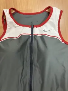 Nike レディース水着　セパレート　M グレー/ホワイト/レッド