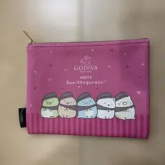 限定品レア　GODIVA MEETS Sumikkogurashi ポーチ