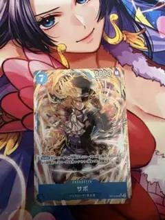 ワンピースカード サボ SRパラレル op15-046 神の島の冒険