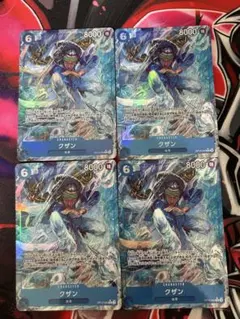 クザン　パラレル　4枚セット　青クザン