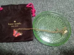 Used　kate spade 蝶のモチーフ ネックレス