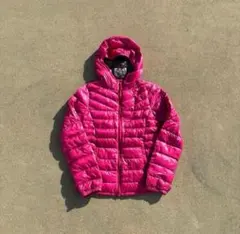archive old uniqlo pink down jacket
