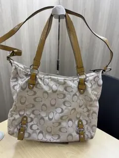 COACH トートバッグ ベージュ