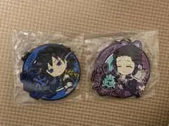 一番くじ　ラバーストラップ　冨岡義勇　胡蝶しのぶ