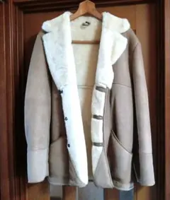 （美品）リアルムートンジャケット　Knigh t Of New Zealand