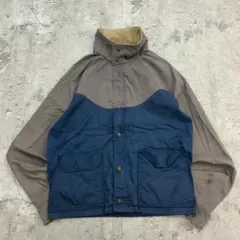 90s　USA製　JANSPORT　ブルゾン　XL　グレー　ネイビー　古着