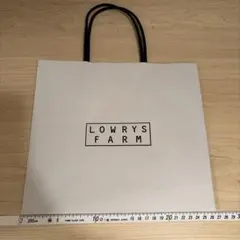 LOWRYS FARM ロゴ入りバッグ