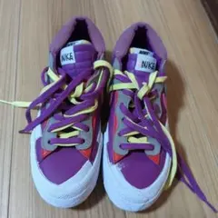 Nike × sacai × KAWS Blazer Lowスニーカー25.5㌢