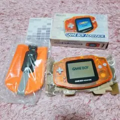 【限定カラー・ケース付き】ゲームボーイアドバンス クリアオレンジ