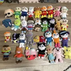 アンパンマン キャラクターぬいぐるみセット 33体+1体