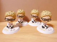 【即購入ok】ハイキュー　ちびきゅんキャラ　月島蛍　4体セット