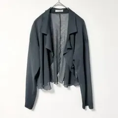 PINORE サイズ40(L相当) 透かし ブラック 黒 カーディガン ボレロのサムネイル