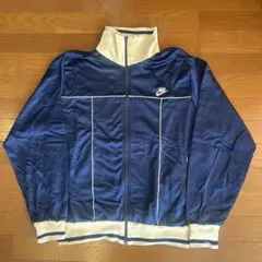 80s NIKE カマボコロゴ M トラックジャケット 紺タグ - メルカリ