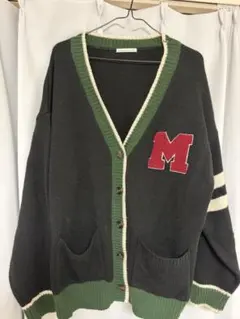 NICE CLAUP Vネックカーディガン