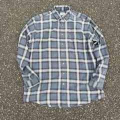 タ*ド様 L.LBean エルエルビーン ネルシャツ ブルー