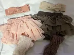 Kufuu セットチュール ブルマ & コットン リブ セット 日本製