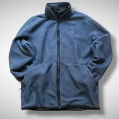 THE NORTH FACEフルジップ フリースジャケット メンズL ネイビー
