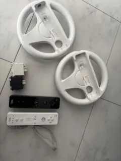 Wiiリモコンとハンドルセット