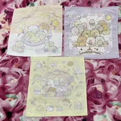 【新品】すみっコぐらし ハンドタオル ハンカチ 3枚