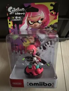 amiibo ガール　ネオンピンク　スプラトゥーン