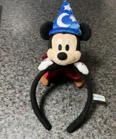 ファンタジア カチューシャ ぬいぐるみ ミッキー 魔法使いの弟子 ディズニー