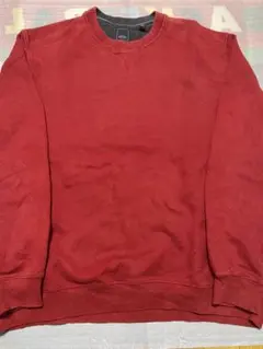 加*知様 USA古着 ARROW レッド スウェット 無地