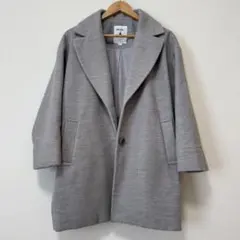 niko and... グレー チェスターコート