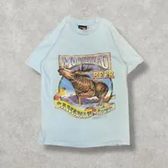 Moosehead Beer Tシャツ ライトブルー