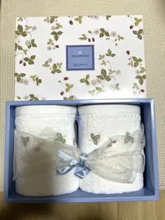 ホワイトタオルセット（刺繍入り）