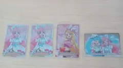プリキュア キラキラカードグミ 4枚セット