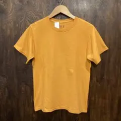 アメリカ古着 Fruit of the loom 半袖Tシャツ 無地T オレンジ