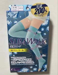 SLIMWALK スリムウォーク美脚ロング Wパワークール S〜Mひざ上丈