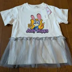 新品タグ付き　ズートピア　チュール　Tシャツ　120